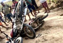 Homem morre após colisão entre motocicletas na zona rural de Tamboril