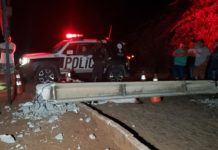 Homem morre após colidir e derrubar poste de iluminação na zona rural de Ararendá