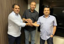 Nenen Coelho e Evandro Leitão formalizam apoio a Jeová Mota