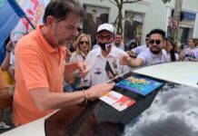 Em Sobral, Cid declara apoio a Camilo; senador destaca posição contrária ao rompimento entre PDT e PT