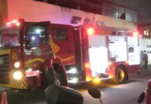 Comitê político é atingido por incêndio em Fortaleza