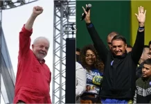 Lula e Bolsonaro voltam a fazer campanha nesta segunda-feira (03)