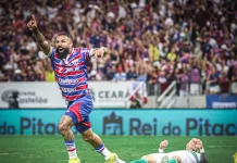 Fortaleza vence Coritiba e se aproxima da pré-Libertadores