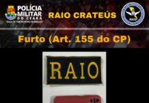 Acusado de furto de celular foi conduzido para a delegacia de polícia civil de Crateús