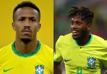 Treino indica Militão e Fred como titulares do Brasil contra a Suíça