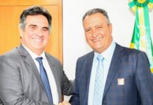 Ciro Nogueira e Rui Costa se reúnem para discutir transição