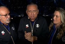 Em despedida, Galvão Bueno se emociona com homenagem na Globo