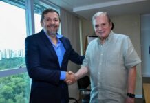 Com a benção de Tasso, vice-prefeito Élcio se filia ao PSDB
