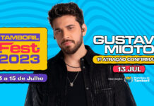 Gustavo Mioto é a primeira atração confirmada do Tamboril Fest 2023