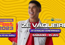 Zé Vaqueiro é mais uma atração confirmada para o Tamboril Fest 2023