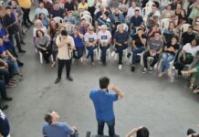 Deputada Federal Dayany do Capitão e Capitão Wagner participam de roda de conversa com a população da Regional XI