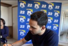 Deputado federal Matheus Noronha oficializa pré-candidatura Pelo PL